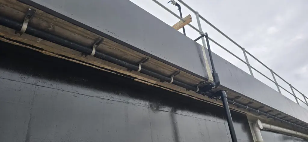 Electrofusion 63mm washdown water line