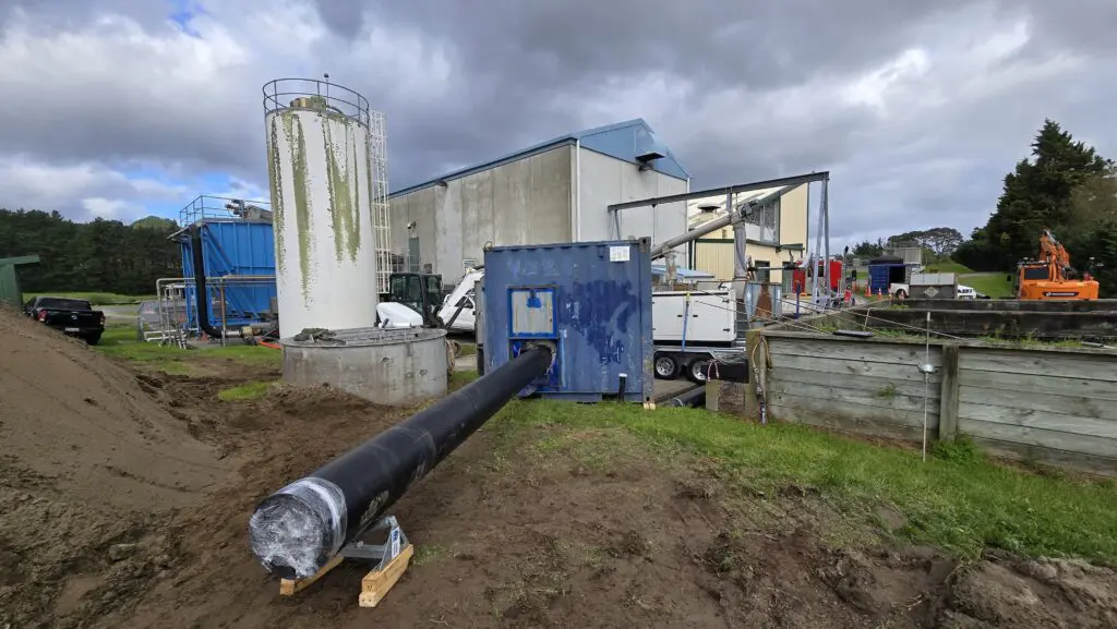 Butt Welding 450mm sewer bypass linue