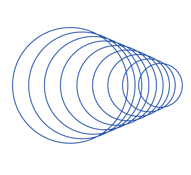 circles making a pipe