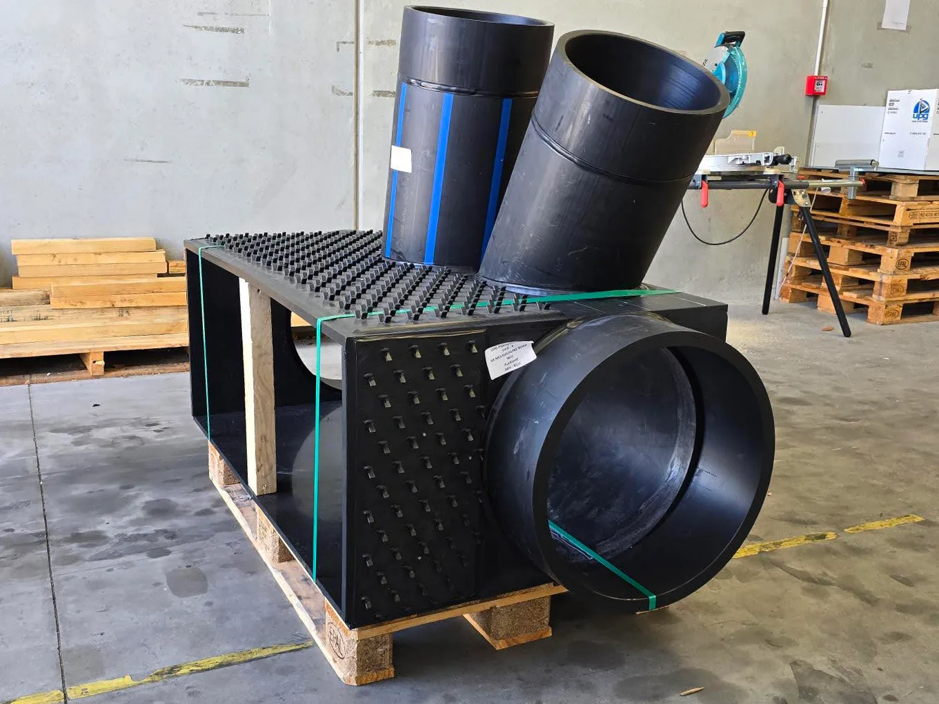 Delivery ready for site